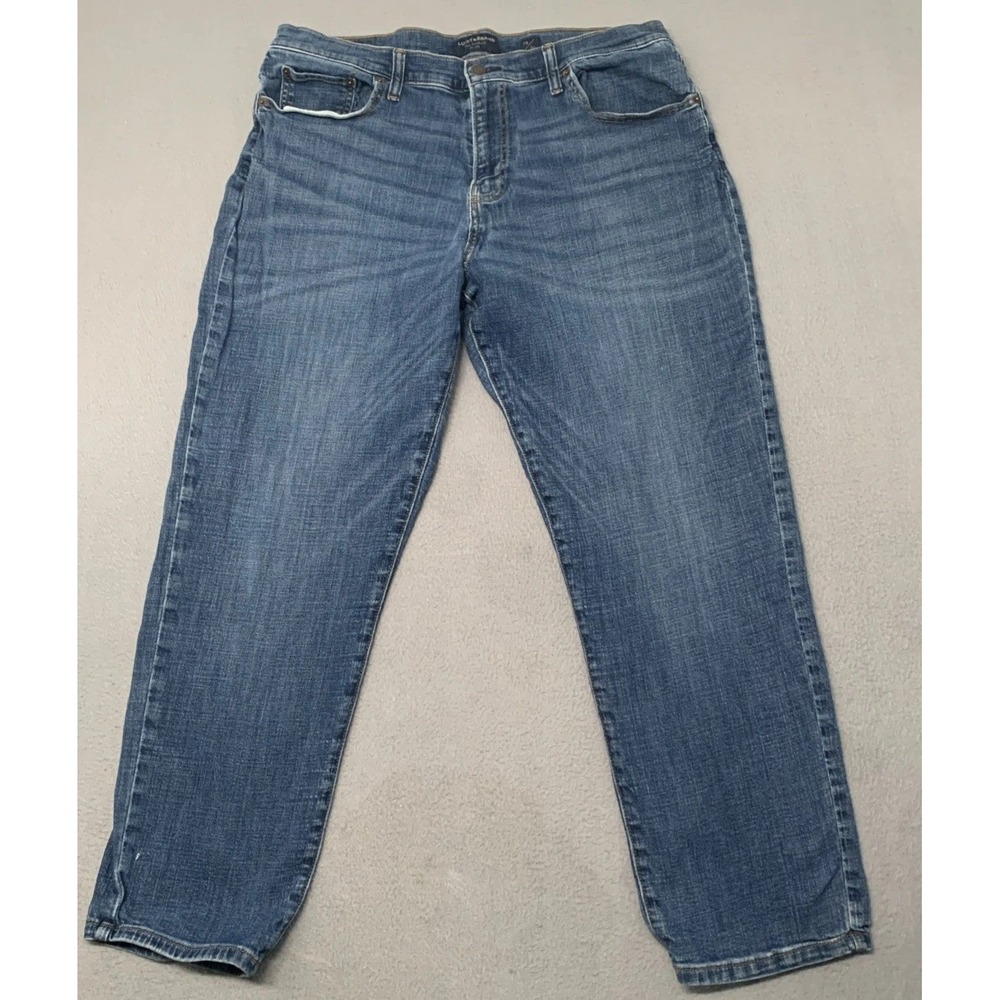 Lucky Brand 221 Straight Leg Jeans Men's 38x30 blue Stretch Denim Pants